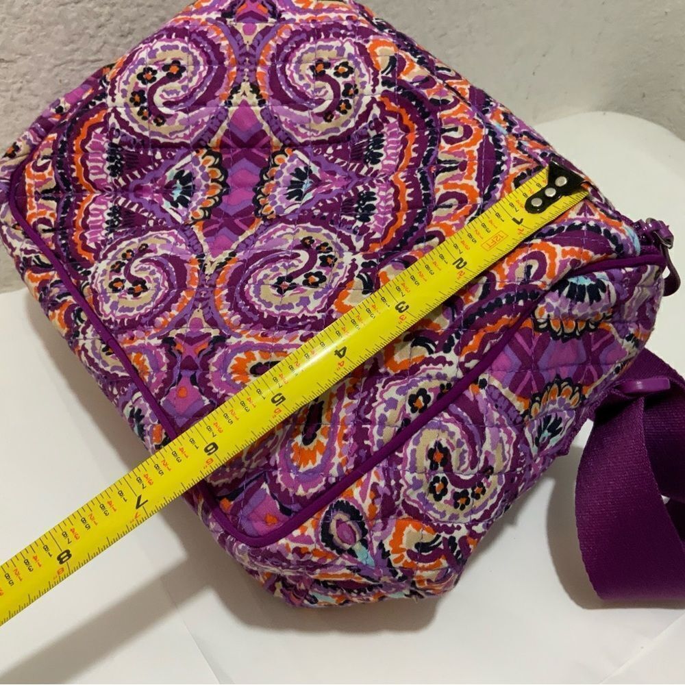 Vera Bradley insulated lunch bag red pink - Picture 5 of 9